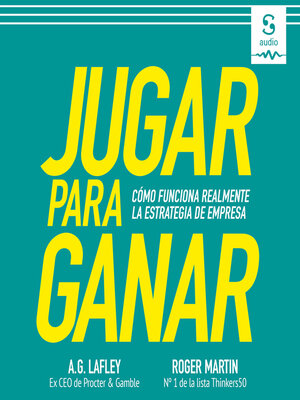 cover image of Jugar para ganar